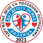 Daj detetu osmeh je udruženje sa negu i brigu osoba sa posebnim potrebama Loznica logo